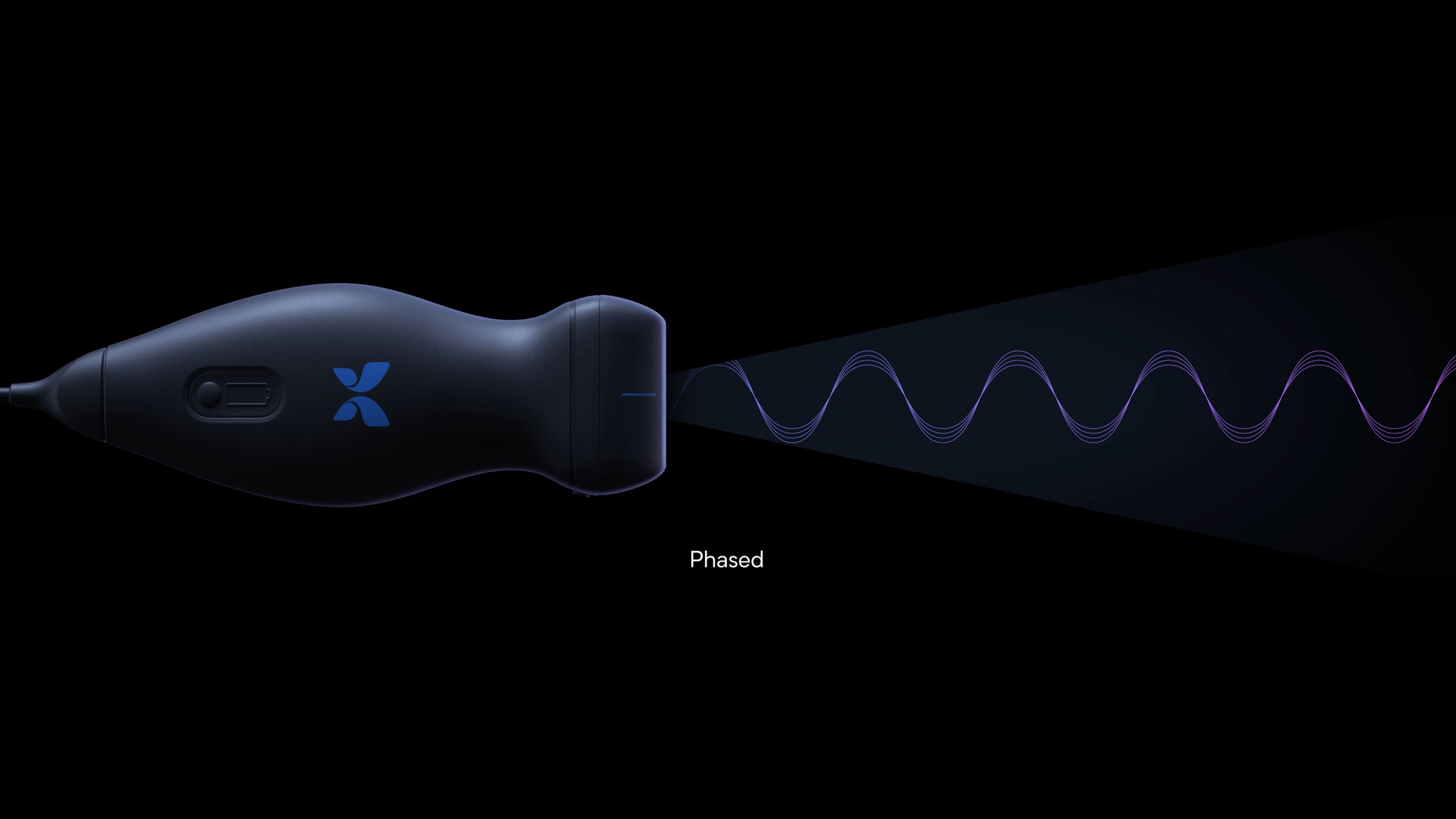 Image of Butterfly iQ+ with Phased frequency range